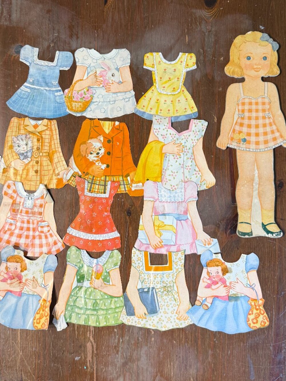 VIntage Magic Mary Paper Doll Set 1948
